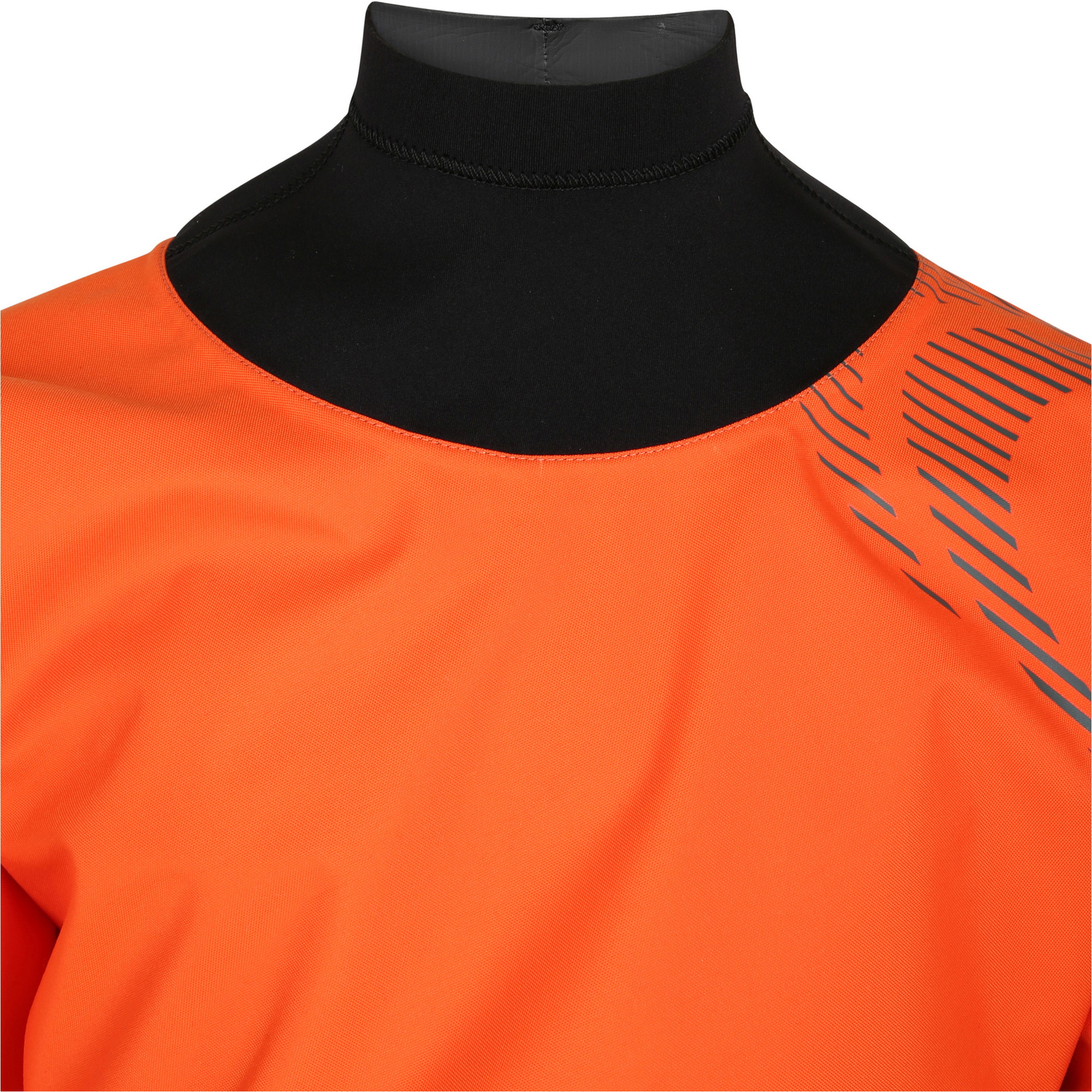 2026 Typhoon Junior Rhossilli Back Zip Drysuit 100196 - Orange / Graphite